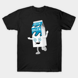 blur coffee and tv milk carton T-Shirt